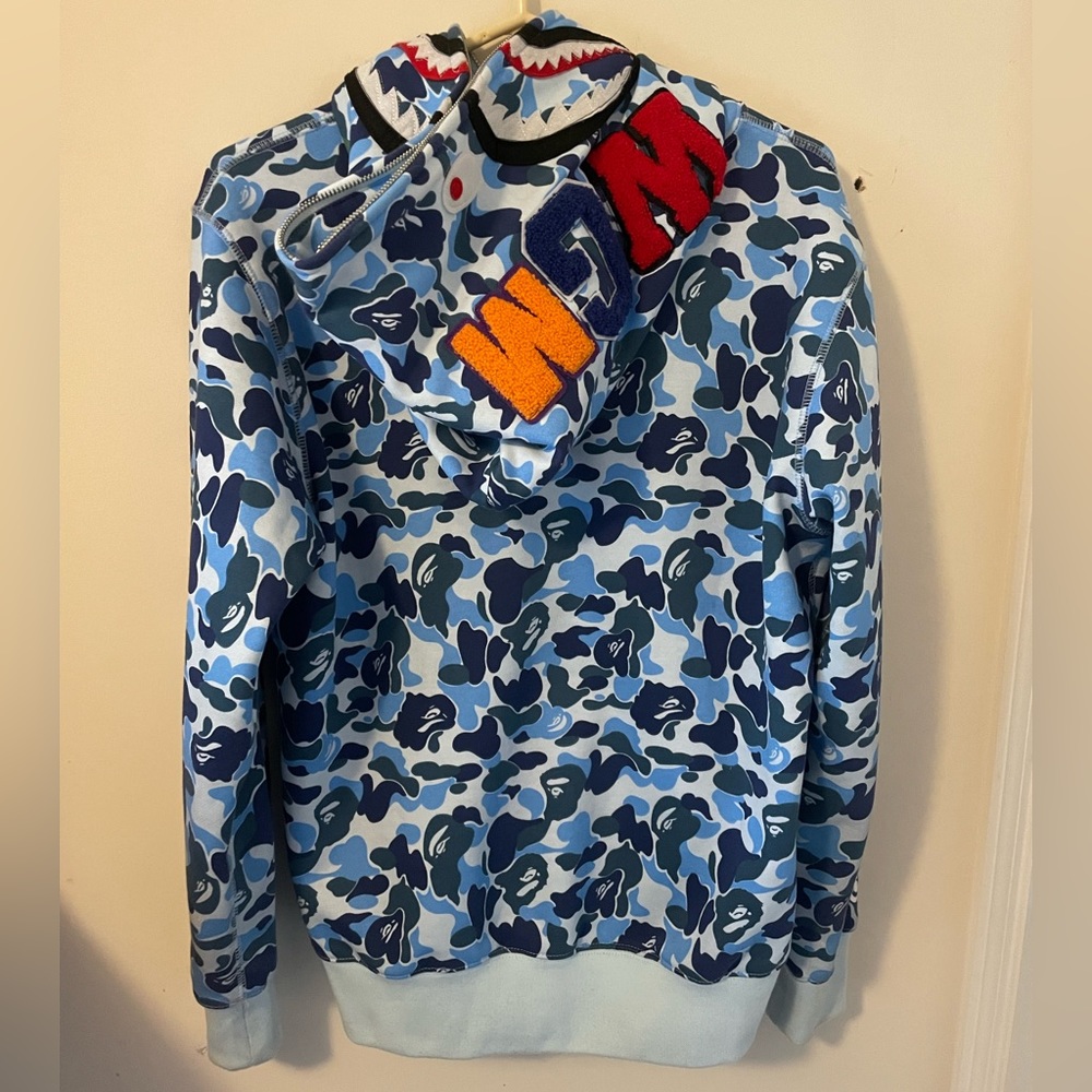 Bathing ape zip up hoodie